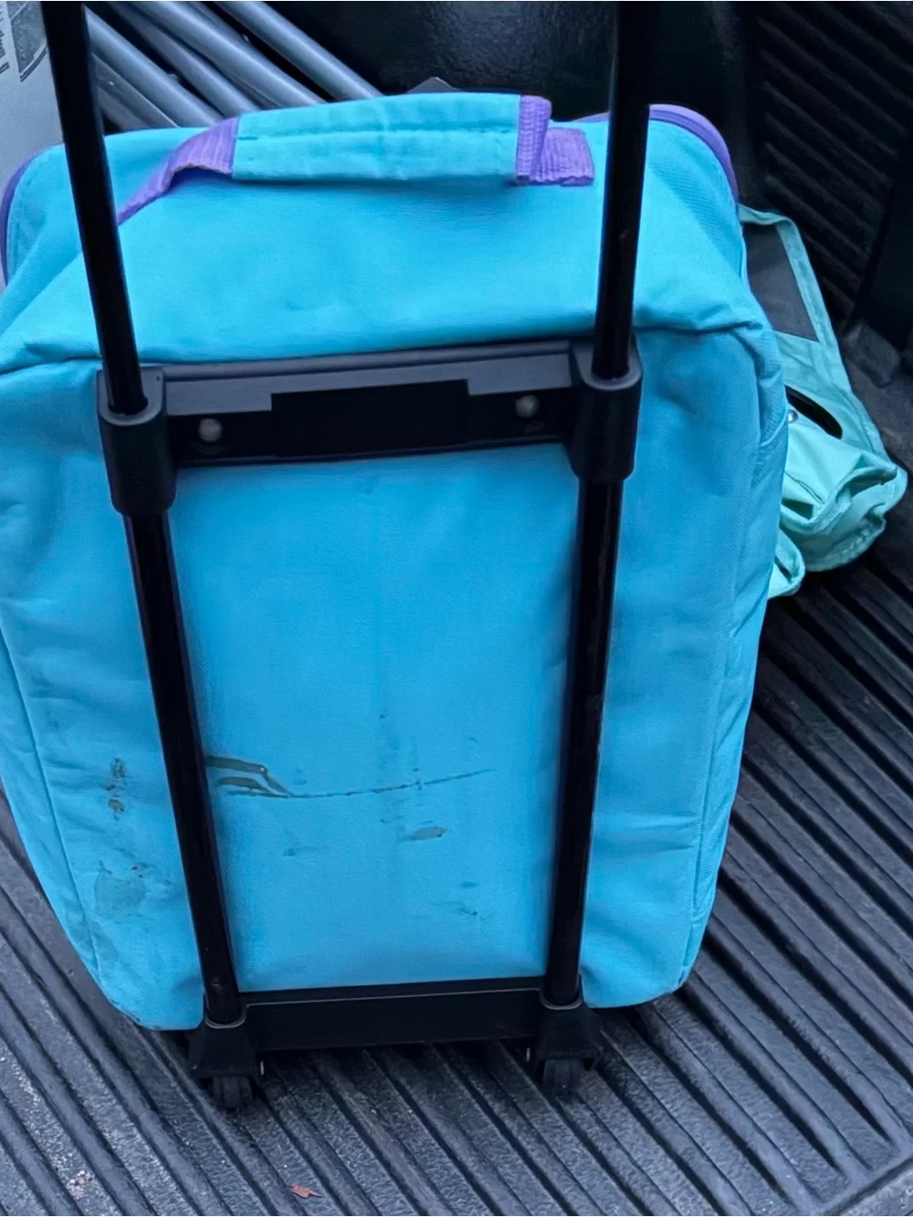 Disney Frozen II Backpack Suitcase in Blue and Purple with Anna & Elsa Artwork